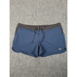 Patagonia Wavefarer Board‎ Shorts Womens Plus Size 20 Blue 4" NWT
